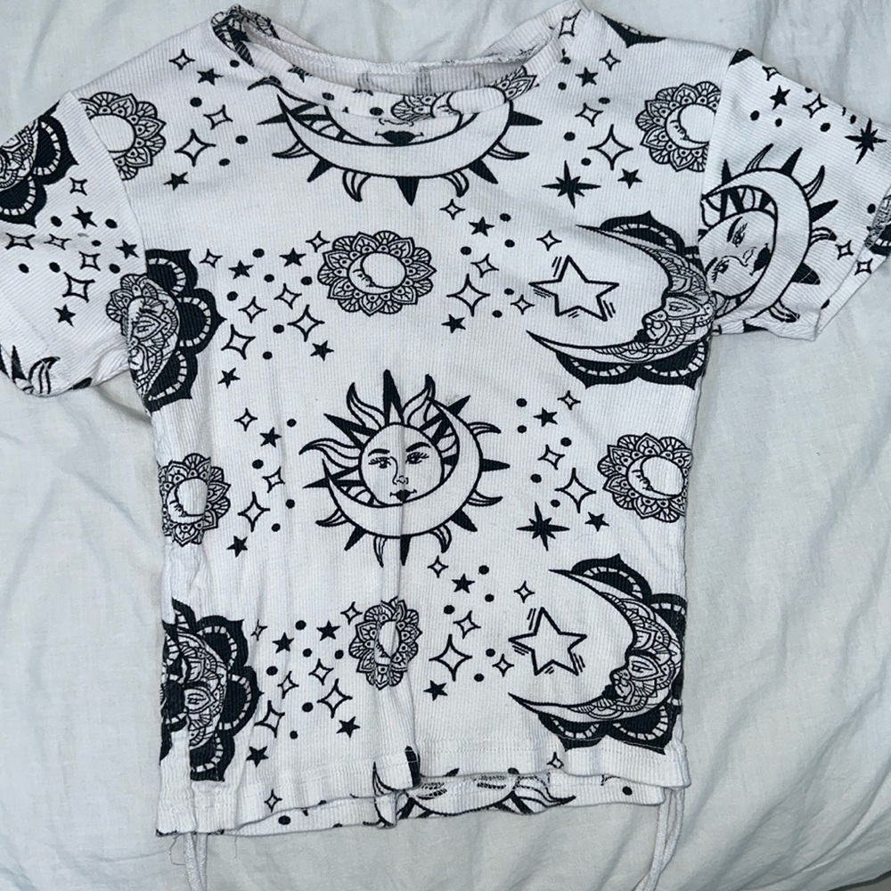 On fire crop top